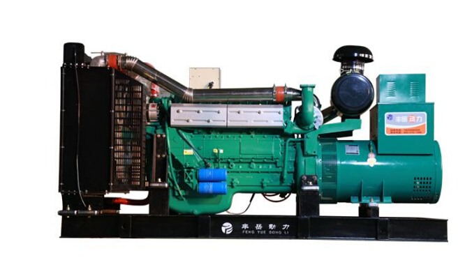 灵寿上柴500kw大型柴油发电机组